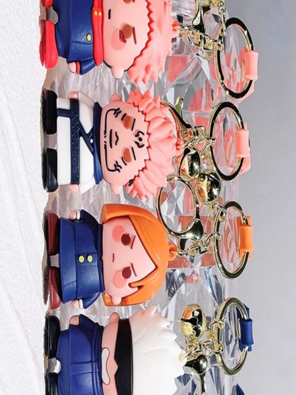Jujutsu Kaisen 3D chibi-style rubber keychains B5